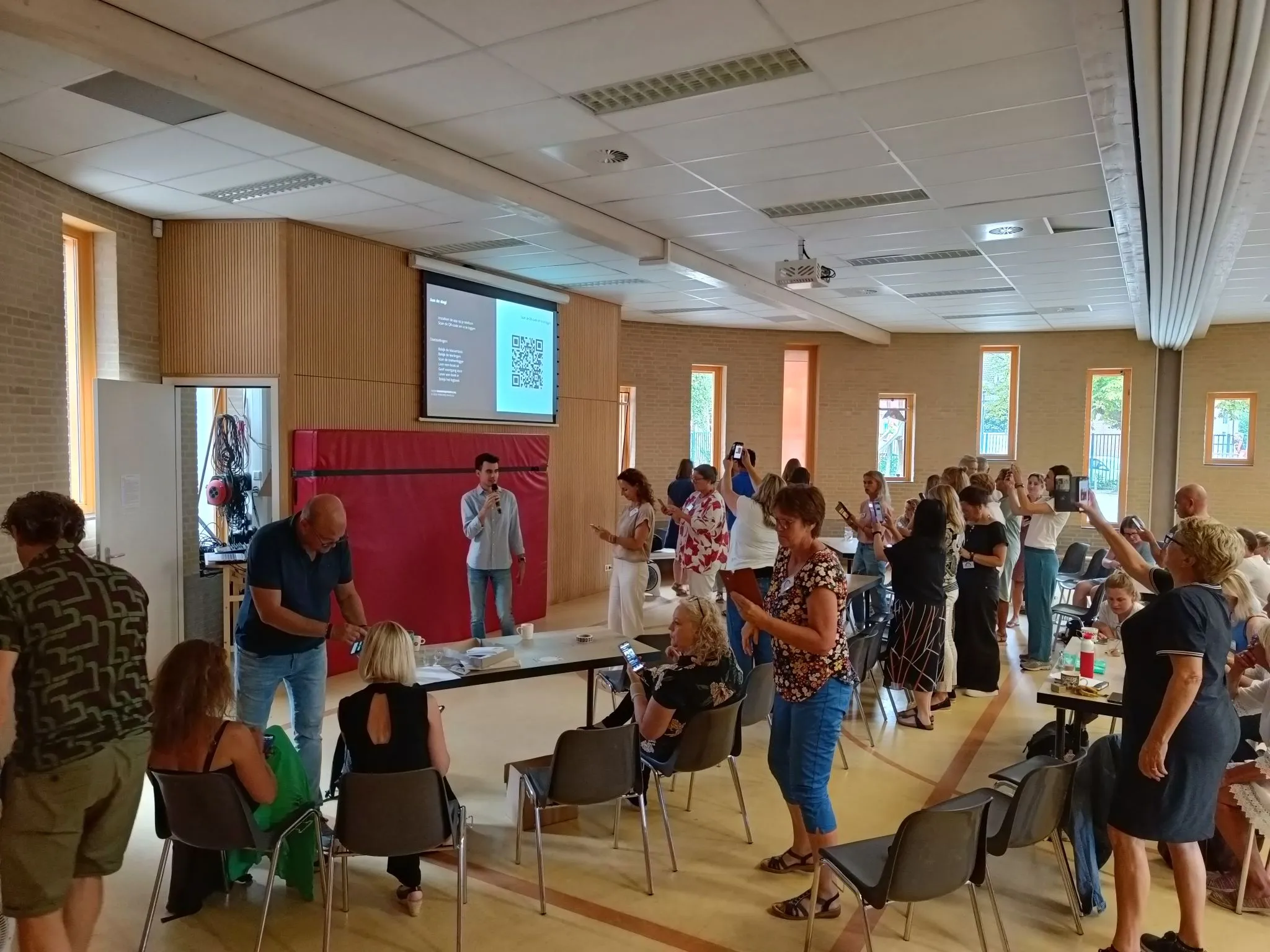 Presentation at Willibrord school